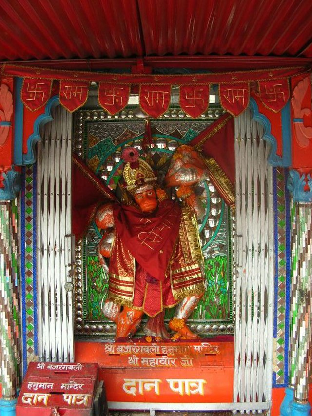 Sidh Bali Hanuman Temple, visiti during Haridwar one day tour by private cab